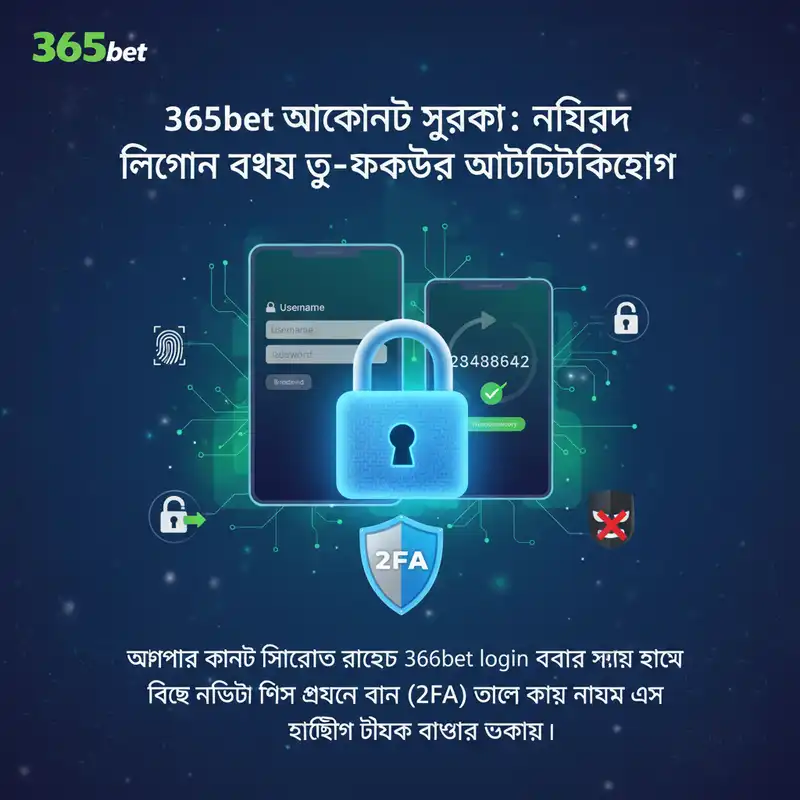 365bet login security and 2FA protection