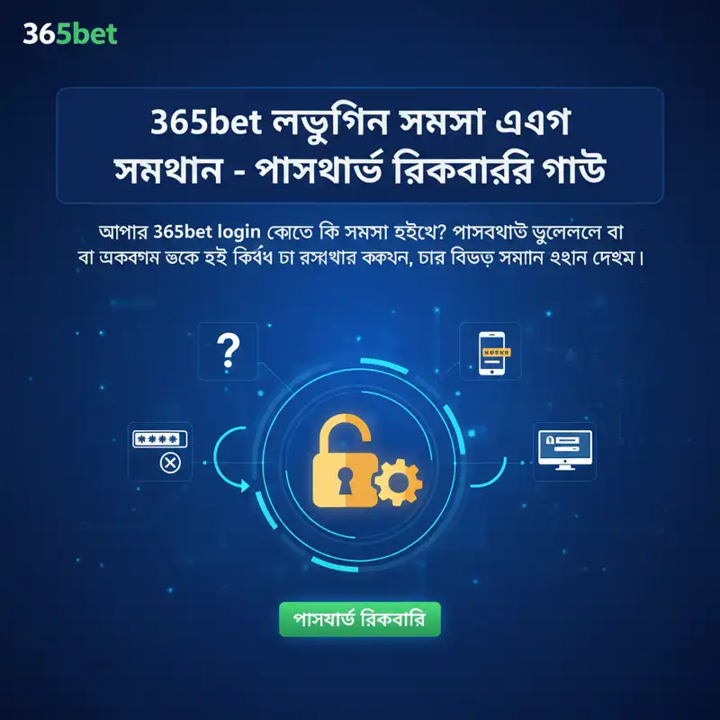 365bet login troubleshooting and recovery guide
